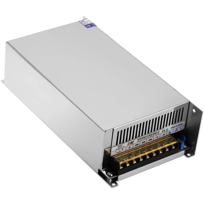 Universal Regulated AC To DC 1000W 12V 24V 36V 48V LED Transformer Power Supply - Image 1 of 4