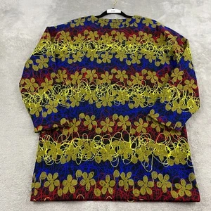 Mini Vestido Zara Bordado Cambio Mujer S Multicolor Floral Manga Larga Años 70 - Imagen 1 de 18