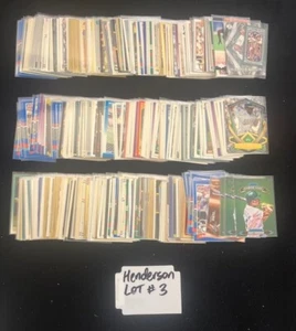 HUGE LOT (311) Assorted RICKY HENDERSON Baseball Cards LOT #3 - Afbeelding 1 van 1