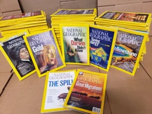 Lot of 5 National Geographic Magazine Year 1930s-2010s Random PICK No duplicates - Picture 1 of 7