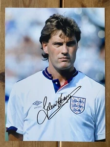 Glenn Hoddle England & Tottenham Hand Signed 16x12 Photo. See Him Sign PROOF. - Picture 1 of 3