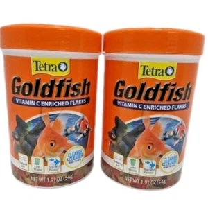 Tetra Goldfish Flakes Vitamin C Enriched Clear Water Formula - - Picture 1 of 1