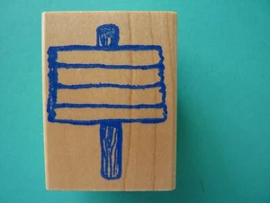 Außenwegweiser offen/leer KRÖTENHALLE INC Stempel - Bild 1 von 2