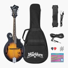Washburn M3ek-a American Series M3ek F-style Mandolin Pack. Sunburst