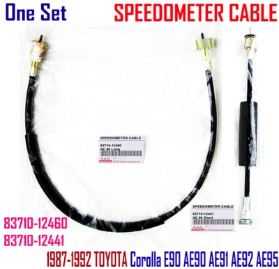 PARA TOYOTA COROLLA E90 AE90 91 AE92 AE95 cable velocímetro un juego velocímetro  Foto 1 de 4
