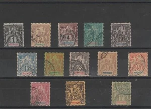 Martinica Martinique 1892 Allegories 13 Val Used Mf51943 - Picture 1 of 1