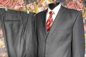Vinci Classic Fit Fog Gray Fit Suit 40R - Picture 1 of 7