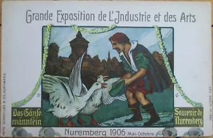 Nuremberg, Alemania 1906 Expo Publicidad Postal, Exposición Arte e Industria - Imagen 1 de 1
