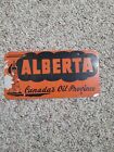 Alberta 1954 booster license plate Canada's Oil Province
