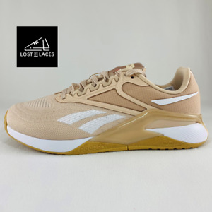 Reebok Nano X2 Beige Gold CrossFit (Women's Sizes) New Training Shoes FZ5697