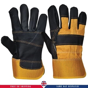 Portwest Möbelfell Handschuhe Leder Sicherheit Arbeit Landschaftsbau Landwirtschaft A200 - Bild 1 von 5