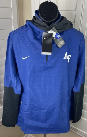 Nike NCAA Air Force Falcons 1/4 Zip Jacket - CQ5203-480, Men’s Large - NWT $100 Cover