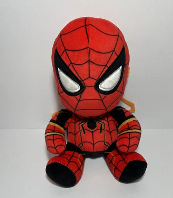 Spiderman 2018 Avengers Infinity War Phunny Marvel Kidrobot 8” Plush Stuffed - Image 1 of 4