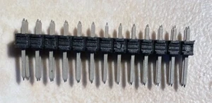 2 X 13 26 Pin Dual Row Header Pins - Lot of 2 - NOS - Picture 1 of 2