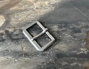 Vintage 1940er/50er seltener Typ 16,5 mm Öffnung Nickel Militär Uhr Armband Schnalle - Bild 1 von 5