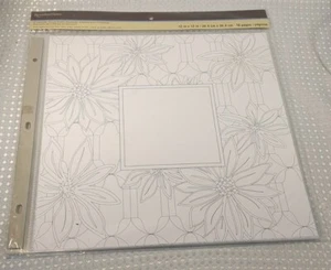 Álbum de recortes de colección recambio 12"x12" (cantidad 10) postes de extensión NUEVO - Imagen 1 de 2