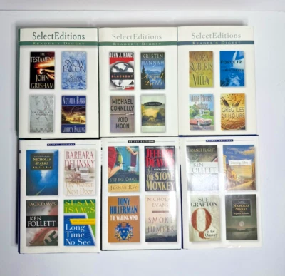 Reader’s Digest Select Editions Lot of 6 Hardcover Books Vintage - Image 1 of 4