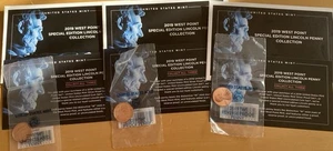 2019 West Point Special Edition Lincoln Penny Collection 2019, 3 Stück, MEGA-RAR - Bild 1 von 6