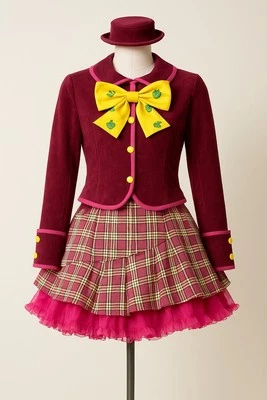 Disney Alice in Wonderland Juniors, Mad Hatter Juniors Costume Size 11-13 - Image 1 of 4