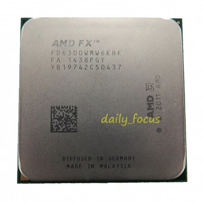 AMD FX FX-6100 FX-6200 FX-6300 FX-6350 SIX-CORE Socket AM3+ CPU Processor - Image 1 of 4