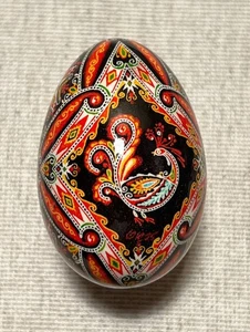 Huevo de Pascua ucraniano real. Pysanka Pysanky de Oleh Kirashchuk. Huevo de ganso. (#3) - Imagen 1 de 7