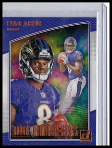 Donruss #RGK-17 2018 Lamar Jackson Rookie Gridiron Kings - Imagen 1 de 2