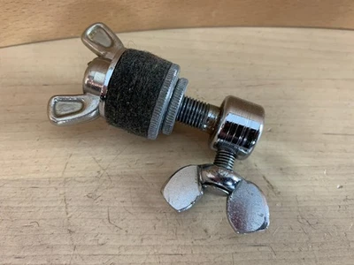 Soporte de platillo embrague LUDWIG Hi-Hat parte años 60 70 de colección completo con lavadora de tazas Foto 1 de 4