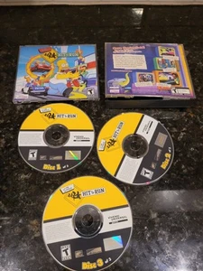 The Simpsons Hit & Run 3 Disc Set PC CD-ROM Game Windows - Discs Only NO CASE - Picture 1 of 6