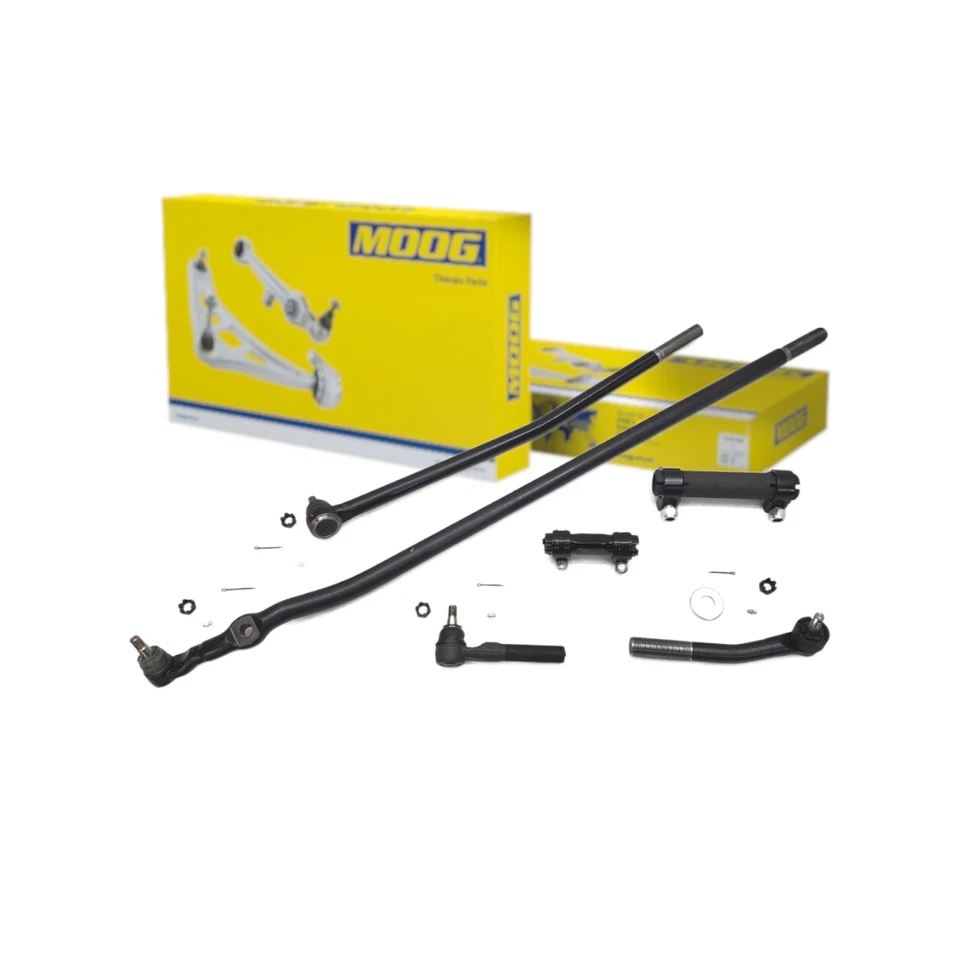Kit de dirección MOOG Front End Drag Link Tie Rod Sleeve para Dodge Ram 2500 3500 4x4 Foto 1 de 4