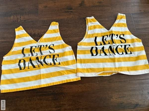 Bobo Choses Sleeveless 2 Shirts 4-5Y Girls Let's Dance - Picture 1 of 7