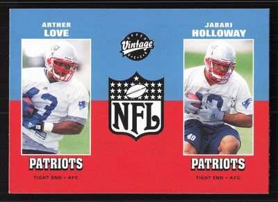 2001 Upper Deck Vintage #268 Jarari Holloway Arthur Love Card TCCCX - Image 1 of 2
