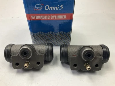 (2) Omni5 PWC16535 Rear Drum Brake Wheel Cylinder For 1959-1963 Jeep CJ3 CJ5 CJ6 - Image 1 of 3