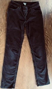 J Jill Slim Leg Corduroy Pants Jeans Stretch Brown Womens Sze 4 - Picture 1 of 10