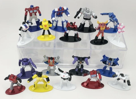 Transformers Nano Metalfigs Die-Cast Figures Jada Your Choice Cover