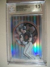 JOEY BART 2019 Bowman's Best '99 Franchise Favorites Refractors BGS GEM MINT 9.5