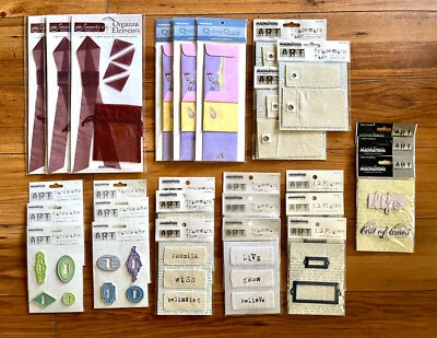 Juego de adornos y accesorios para álbumes de recortes (27 paquetes sellados) Foto 1 de 4