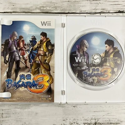 Sengoku Basara 3 Best Price! Nintendo Wii RVL-P-SB3J Video Games Used Japan - Image 1 of 4