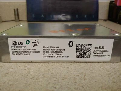 2011-2014 CHEVROLET CRUZE ON STAR BLUE TOOTH COMMUNICATION MODULE USED OEM - Image 1 of 4