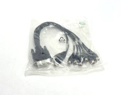 NVT Smatrix Audio Connector Cable, 15-pin DB15 Male to 8-Channel S-Video - Image 1 of 4