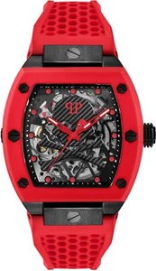 Philipp Plein PWBAA2224 THE $KELETON HYPER $PORT Automatik rot Herren Uhr NEU - Bild 1 von 10