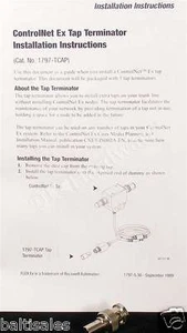 Allen Bradley 1797-TCAP /A FLEX Ex I/O ControlNet Ex Tap (Dummy) Terminator - Picture 1 of 1