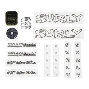 Surly Frame Decal Kit Midnight Special White - Picture 1 of 1
