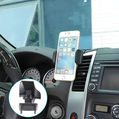 Soporte de teléfono estilo clip ventilación de aire lateral montaje móvil para Nissan Frontier 2009-2017 Foto 1 de 4