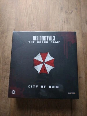 Resident Evil 3 The Board Game City Of Ruin Expansion Kickstarter Exclusive New  - Image 1 of 4