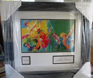 Leroy Neiman Golf Arnold Palmer Nicklas Snead Hogan Trevino Spieler aus Exlibris - Bild 1 von 1