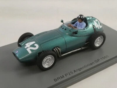 Spark BRM P25 #42 Graham Hill Argentina GP 1960 1/43 S5727 - Immagine 1 di 3