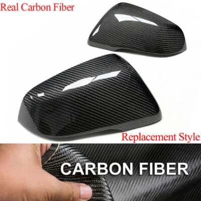 Tapa de cubierta de espejo lateral de fibra de carbono para BMW X1 F48 F49 X2 Z4 TOYOTA SUPRA Foto 1 de 4