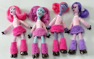 Monsters Inc University Plush Cheerleaders, Naomi, Crystal, Britany, Carrie 11" - Picture 1 of 6