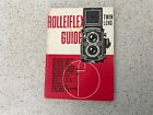 Rolleiflex Twin Lens Guide,  Focal Press Guide, 38th Edition 1972