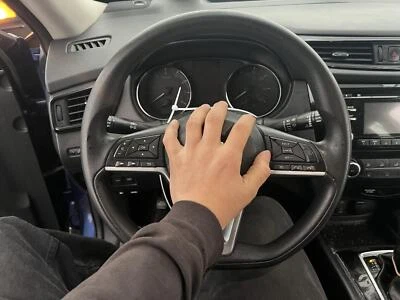 Used Steering Wheel fits: 2017 Nissan Rogue w/o adaptive cruise plastic Grade A - Image 1 of 4